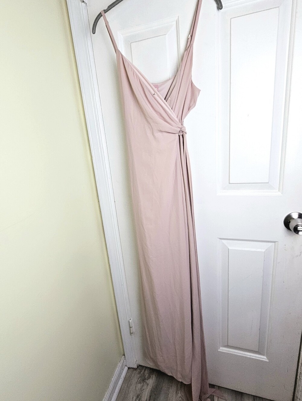 Show Me Your Mumu Wrap Gown Dusty Rose